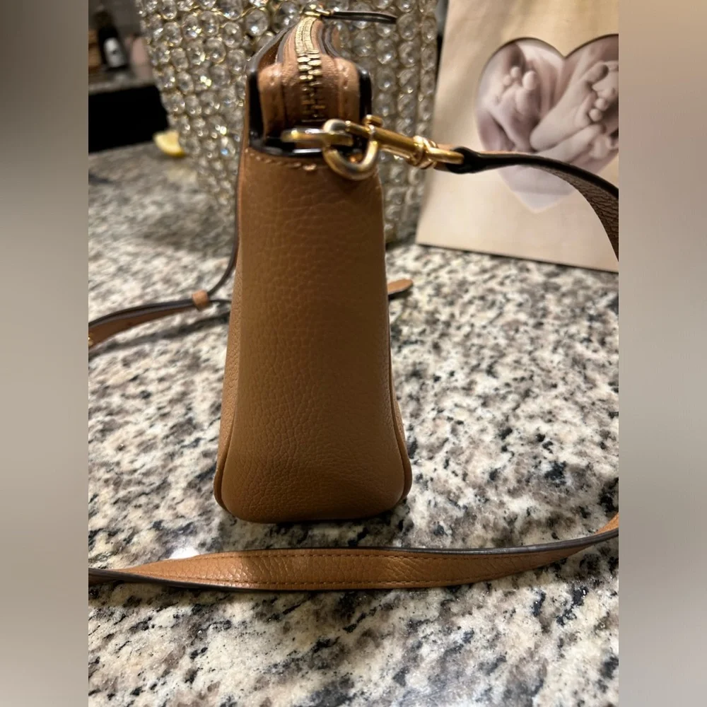 Tory Burch Blake Brown Crossbody Women's Bag - Picture 12 of 16